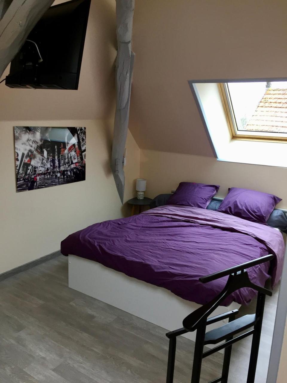 Bed and Breakfast Le Rouge&Blanc à Saint-Maurice-le-Vieil Extérieur photo