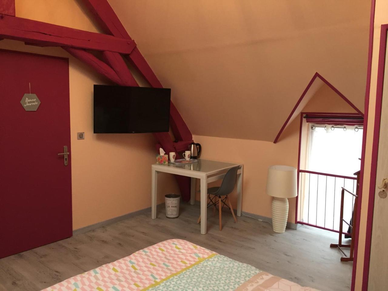 Bed and Breakfast Le Rouge&Blanc à Saint-Maurice-le-Vieil Extérieur photo